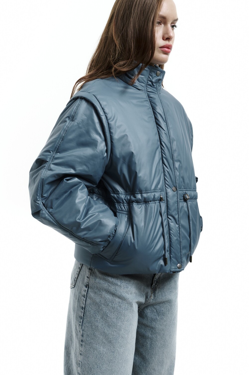 Muscovite girl jacket in blue